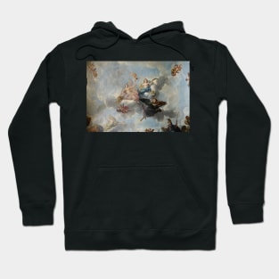 Figure of the Royal Magnificence, Immortality and Progress in the Fine Arts Object type - René Antoine Houasse Hoodie